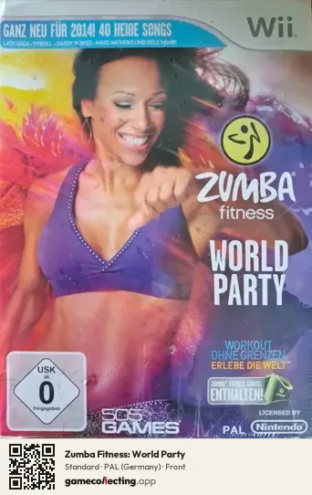 Zumba Fitness: World Party Nintendo Wii, Germany box front