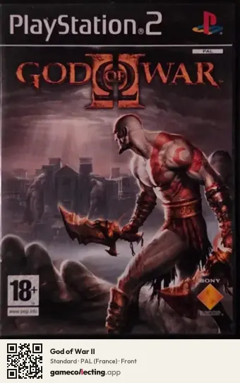 God of War II PlayStation 2, France box front