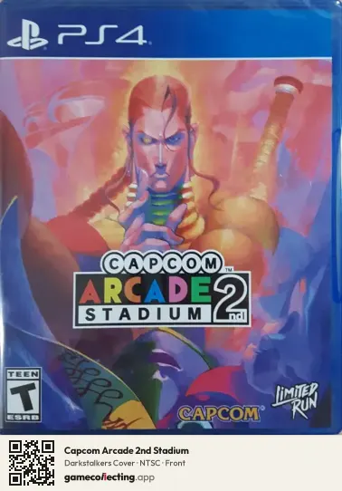 Capcom Arcade 2nd Stadium PlayStation 4, NTSC box front
