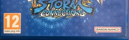 Naruto x Boruto: Ultimate Ninja Storm Connections, the PEGI square on its front