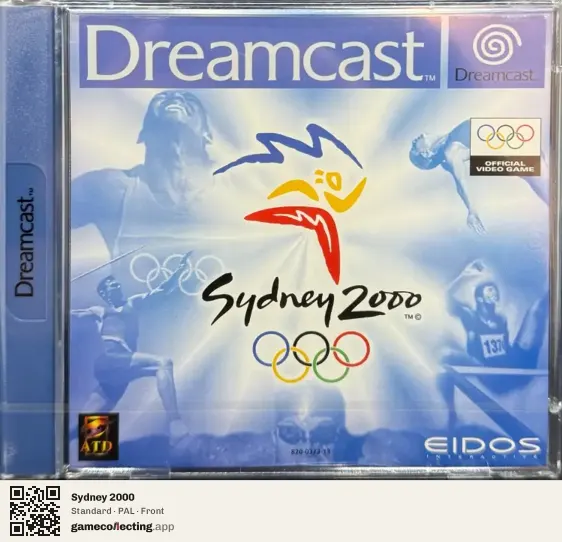 Sydney 2000 Sega Dreamcast, PAL box front