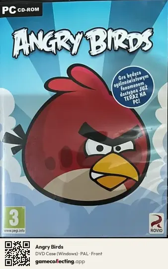 Angry Birds Computer, PAL box front