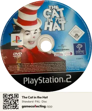 The Cat in the Hat PlayStation 2, PAL disc