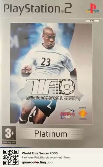 World Tour Soccer 2003 PlayStation 2, Nordic countries box front
