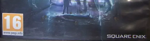 Murdered: Soul Suspect, the PEGI square on its front