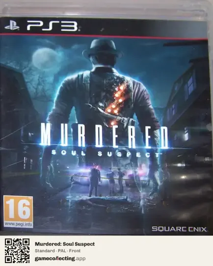 Murdered: Soul Suspect PlayStation 3, PAL box front