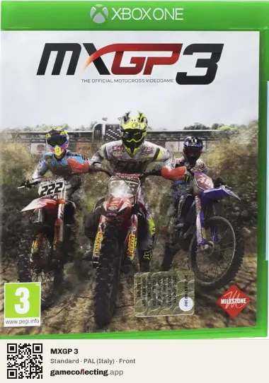 MXGP 3 Xbox One, Italy box front