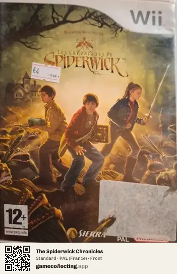 The Spiderwick Chronicles Nintendo Wii, France box front