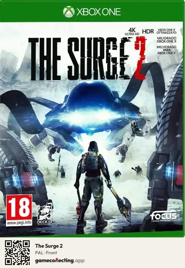 The Surge 2 Xbox One, PAL box front