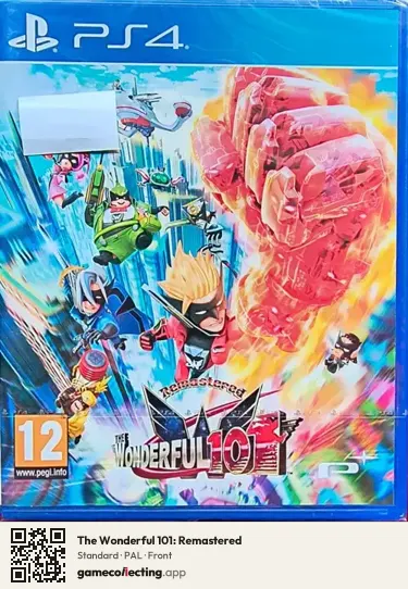 The Wonderful 101: Remastered PlayStation 4, PAL box front