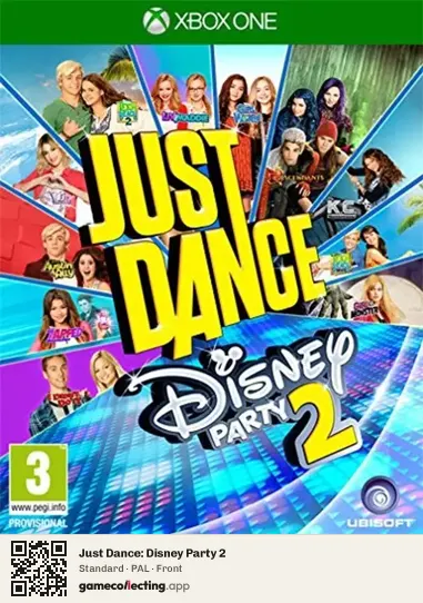 Just Dance: Disney Party 2 Xbox One, PAL box front