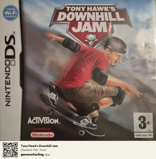 Tony Hawk's Downhill Jam Nintendo DS, PAL box front