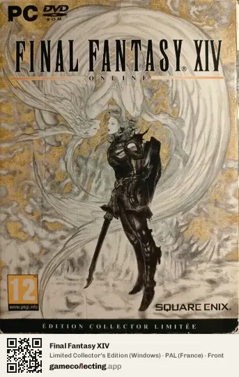 Final Fantasy XIV Computer, France box front
