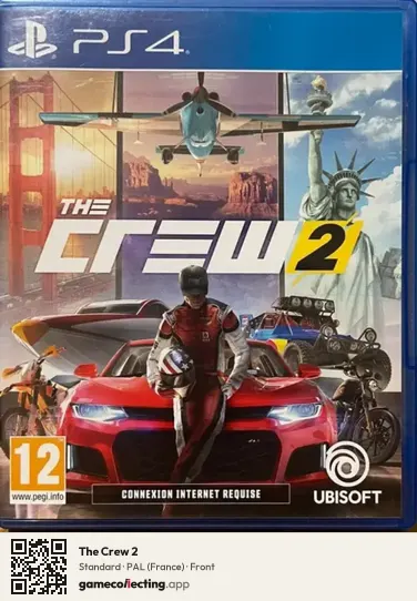 The Crew 2 PlayStation 4, France box front