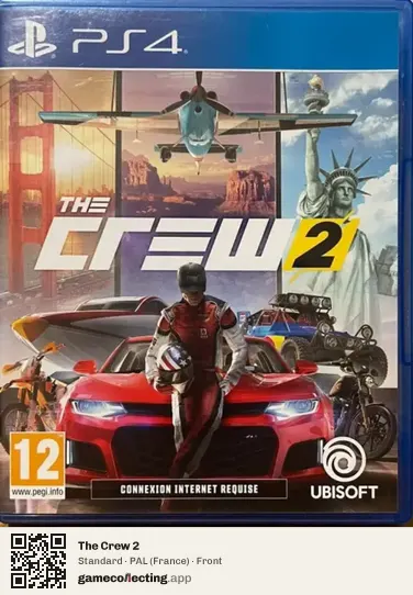 The Crew 2 PlayStation 4, France box front