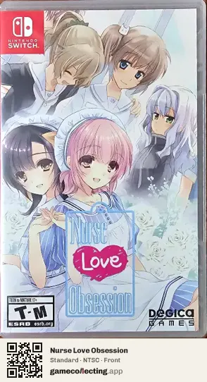 Nurse Love Obsession Nintendo Switch, NTSC box front