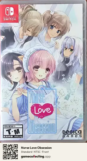 Nurse Love Obsession Nintendo Switch, NTSC box front