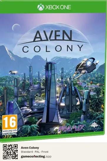 Aven Colony Xbox One, PAL box front