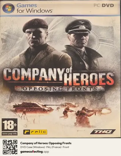 Company of Heroes: Opposing Fronts Computer, France box front