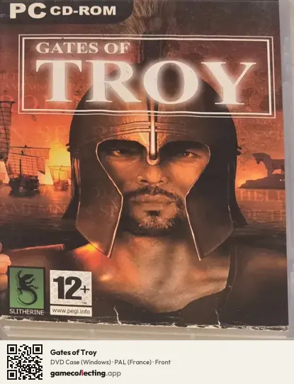 Gates of Troy Computer, France box front