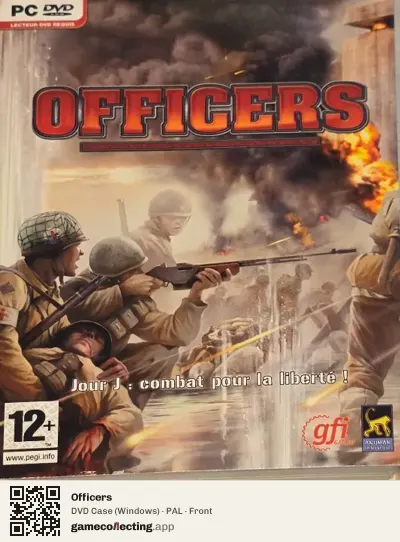 Officers Computer, PAL box front
