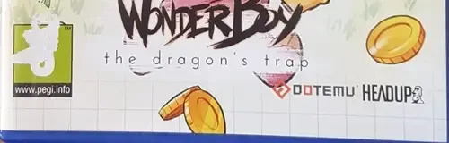 Wonder Boy: The Dragon's Trap, the PEGI square on its front