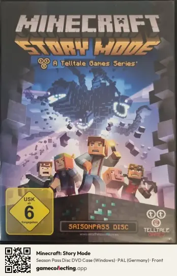 Minecraft: Story Mode Computer, Germany box front