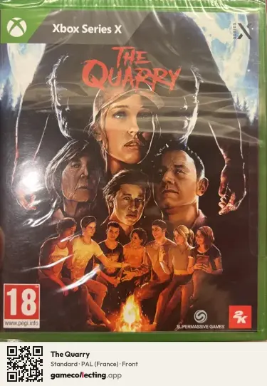 The Quarry Xbox Series X, France box front