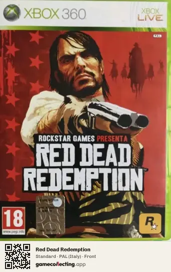Red Dead Redemption Xbox 360, Italy box front