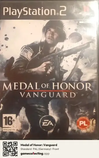 Medal of Honor: Vanguard PlayStation 2, Germany box front