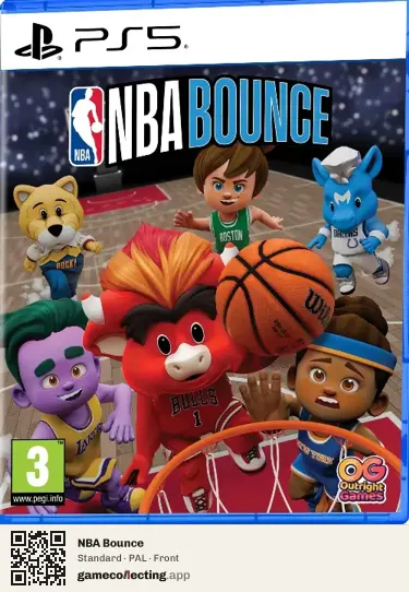 NBA Bounce PlayStation 5, PAL box front