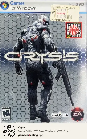 Crysis Computer, NTSC box front