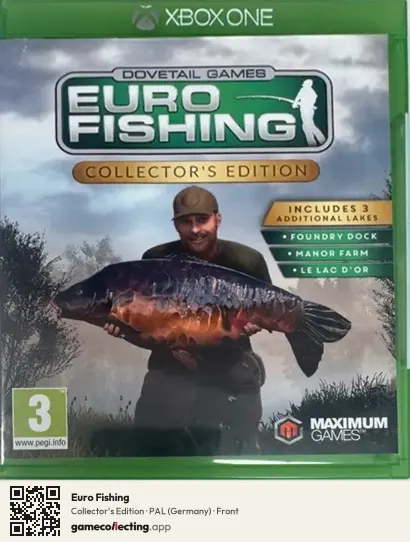 Euro Fishing Xbox One, Germany box front