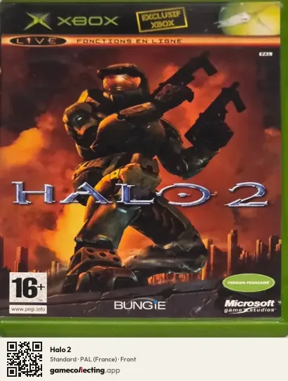 Halo 2 Xbox, France box front
