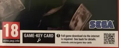 Yakuza 0, the USK square on its front