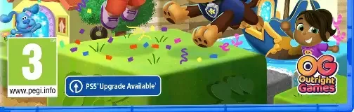 Nick Jr. Party Adventure, the PEGI square on its front