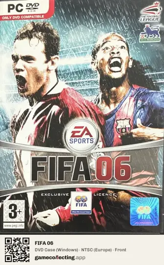 FIFA 06 Computer, Europe box front