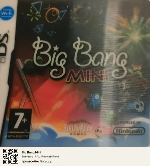 Big Bang Mini Nintendo DS, France box front