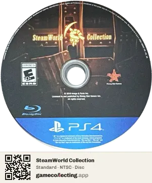 SteamWorld Collection PlayStation 4, NTSC disc