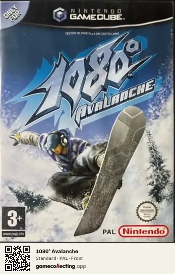 1080° Avalanche Nintendo GameCube, PAL box front