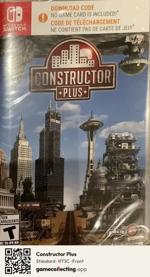 Constructor Plus Nintendo Switch, NTSC box front