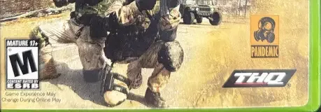 Full Spectrum Warrior, the ESRB box on its front