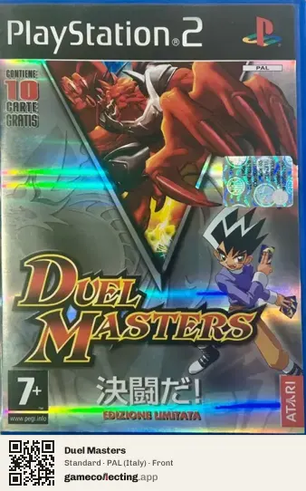 Duel Masters PlayStation 2, Italy box front