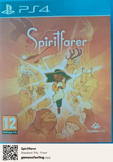 Spiritfarer PlayStation 4, PAL box front