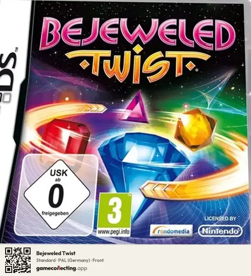 Bejeweled Twist Nintendo DS, Germany box front