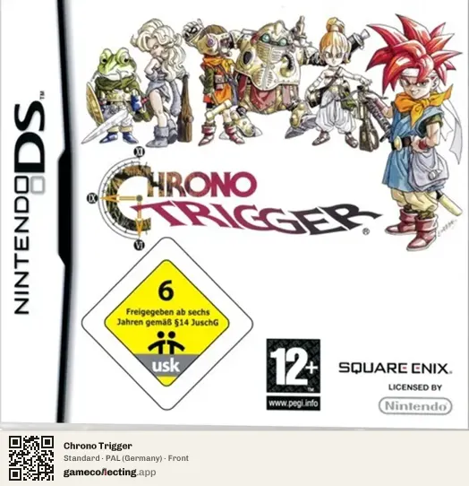Chrono Trigger Nintendo DS, Germany box front