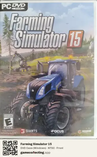 Farming Simulator 15 Computer, NTSC box front