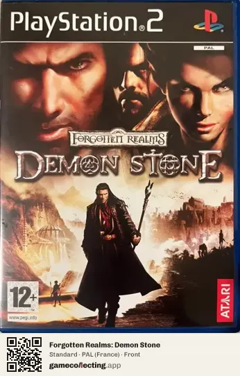 Forgotten Realms: Demon Stone PlayStation 2, France box front