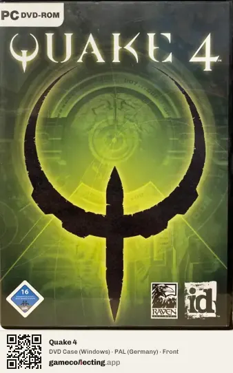 Quake 4 Computer, Germany box front