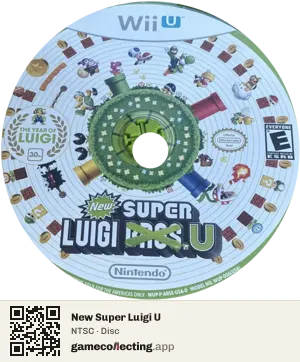 New Super Luigi U Nintendo Wii U, NTSC disc